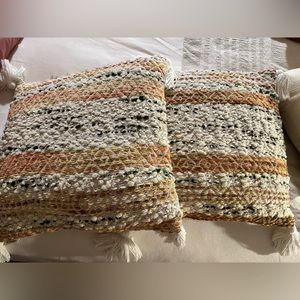 Urban outfitters Boho throw pillows